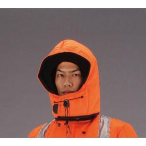 エスコ (ESCO)  EA915GE-40 防寒フード(注意色 オレンジ) EA915GE-40｜orangetool