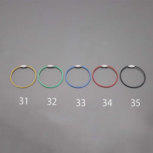 エスコ (ESCO)  EA916ZC-34 1.6x160mm キーワイヤー(赤) EA916ZC...