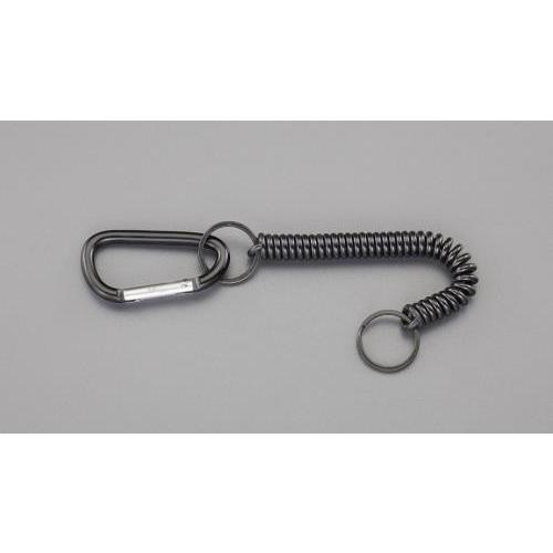 エスコ (ESCO)  EA916ZL-77 102-914mm  カールコード(カラビナ付) EA...