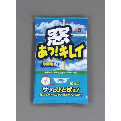 【SALE価格】エスコ (ESCO)  EA922JA-1 265x300mm ウェットシート(窓ガ...