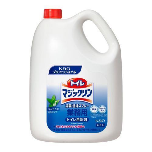 エスコ (ESCO)  4.5L トイレ消臭・洗浄剤(トイレマジックリン/4個) EA922KD-9...