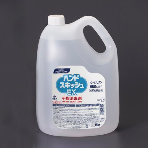 エスコ (ESCO)  EA922KE-8B 4.5L アルコールハンド消毒剤(ハンドスキッシュEX...