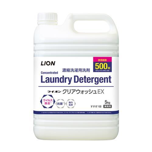 エスコ (ESCO)  5.0kg 洗濯用液体洗剤(クリアウォッシュEX) EA922KR-24 (...