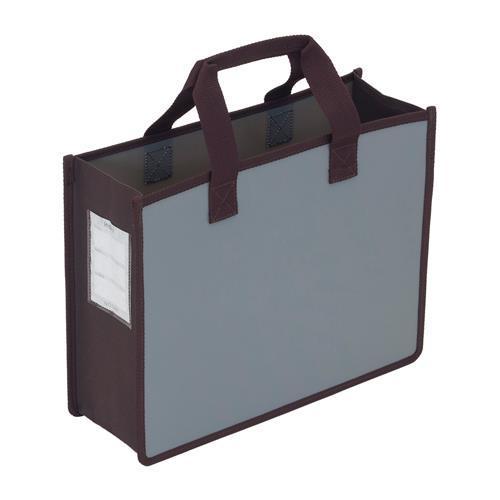 エスコ (ESCO)  EA927AS-2 275x360x110mm オフィス用トートバック(ダー...