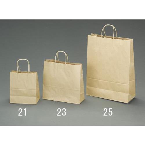 【SALE価格】エスコ (ESCO)  EA927SA-22 270x 80x340mm 紙袋(無地...