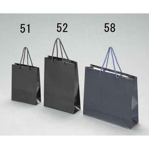 エスコ (ESCO)  EA927SA-57 225x 80x320mm 紙袋(フィルム加工/紫紺/...