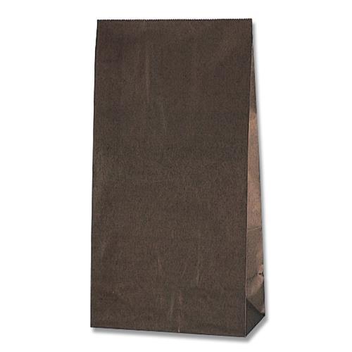 エスコ (ESCO)  EA927SB-73 130x 80x235mm カラー紙袋(こげ茶/100...