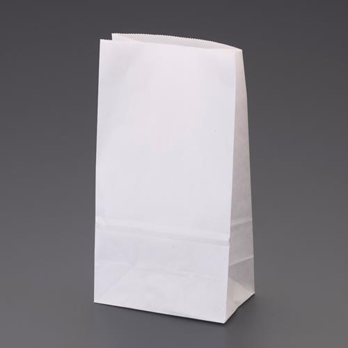 エスコ (ESCO)  EA927SB-81 120x 70x220mm 紙袋(白/無地/100枚)...