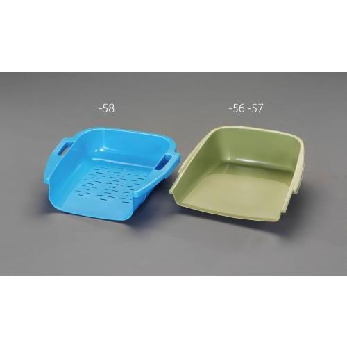 エスコ (ESCO)  EA928AD-56 420x420x160mm 農業用箕(うぐいす色) E...