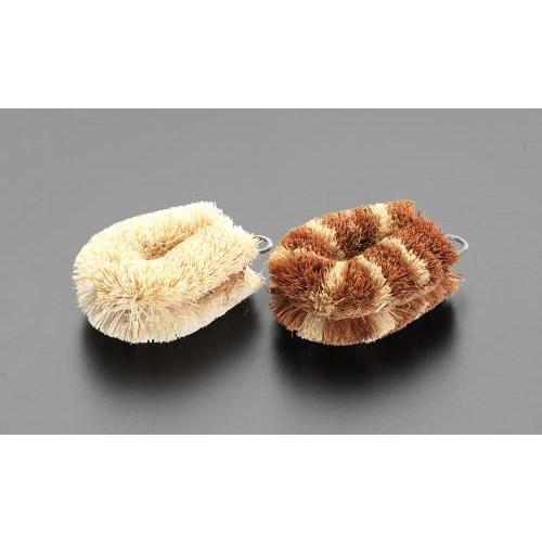 【SALE価格】エスコ (ESCO)  EA928AG-35 80x 50mm たわし(ココナッツフ...