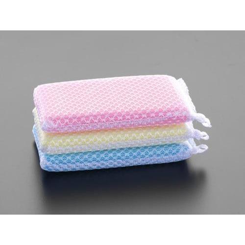 エスコ (ESCO)  EA928AG-56 85x145x20mm ネット入スポンジ(3個) EA...