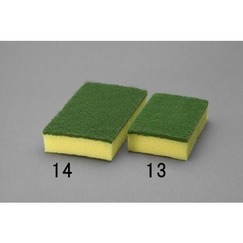 エスコ (ESCO)  75x115mm 業務用スポンジ(中目) EA928AS-13