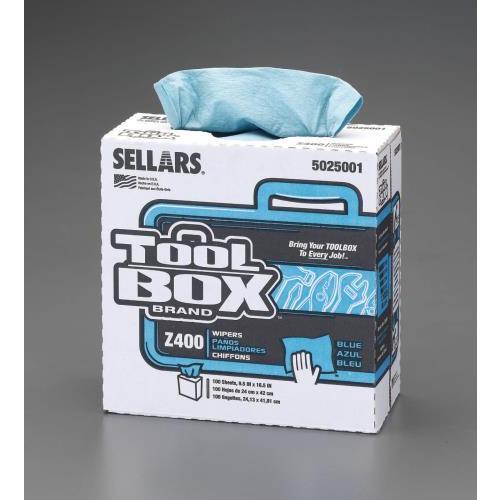 エスコ (ESCO)  EA929AC-10 216x420mm 工業用ワイパー(中厚/100枚) ...