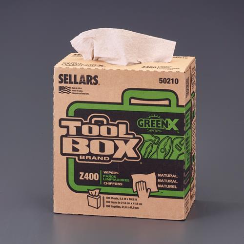 エスコ (ESCO)  EA929AC-13 216x420mm 工業用ワイパー(中厚/100枚) ...