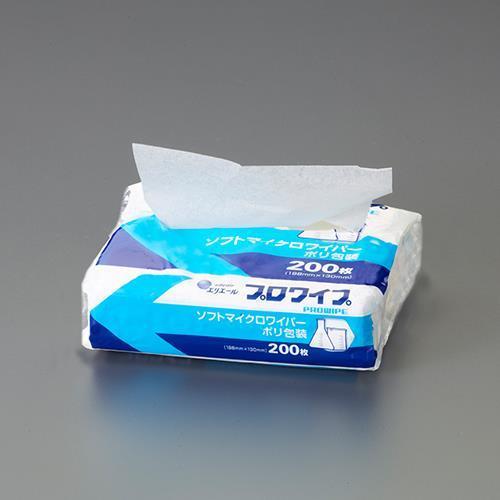エスコ (ESCO)  EA929AE-37 130x198mm 工業用ワイパー(200枚) EA9...