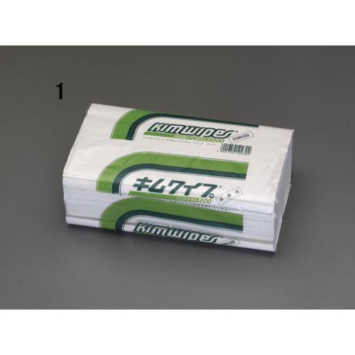 エスコ (ESCO)  EA929AP-1 218x230mm ハンドタオル(滅菌処理/200組) ...