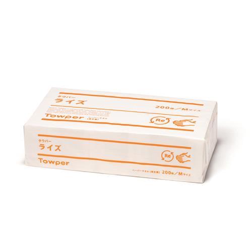 エスコ (ESCO)  220x230mm ハンドタオル(200枚) EA929AZ-21 (28p...