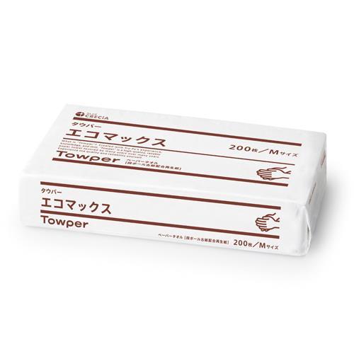 エスコ (ESCO)  220x230mm ハンドタオル(200枚) EA929AZ-22 (28p...