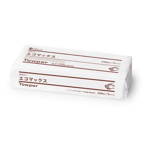 エスコ (ESCO)  170x220mm ハンドタオル(200枚) EA929AZ-2 (34pk...