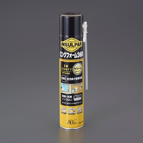 エスコ (ESCO)  EA930TC-2A 515ml  発泡ウレタンフォーム(一液性/クリーム色...