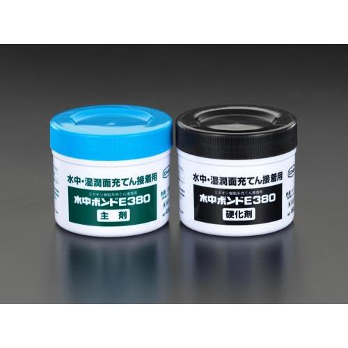 エスコ (ESCO)  EA934AA-7 900g 水中硬化型接着剤 EA934AA-7 (2個セ...