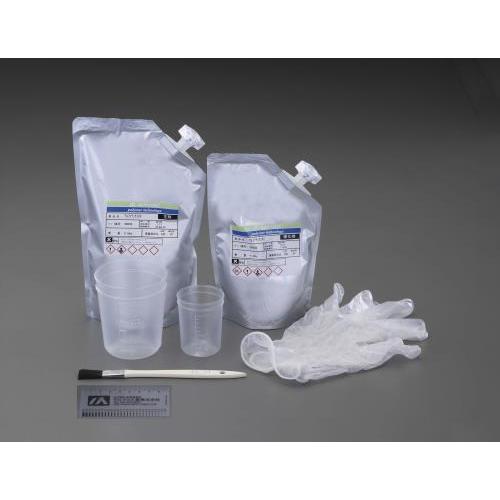 エスコ (ESCO)  EA934KC-12 1.0kg コンクリートひび割れ補修剤キット(夏用) ...