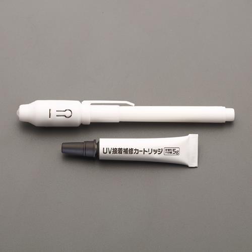 【SALE価格】エスコ (ESCO)  EA934KG-1 5g 紫外線硬化型接着剤(UVライト付/...