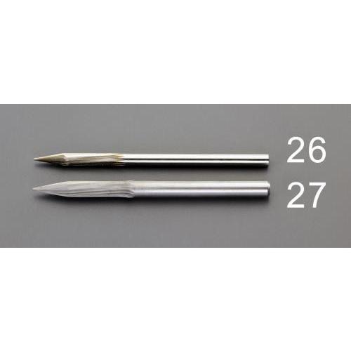 【SALE価格】エスコ (ESCO)  EA934ZE-26 φ6.0x90mm ミニコンカーバイト...