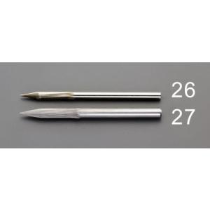 【SALE価格】エスコ (ESCO)  EA934ZE-27 φ8.0x106mm ミニコンカーバイトバー EA934ZE-27｜orangetool