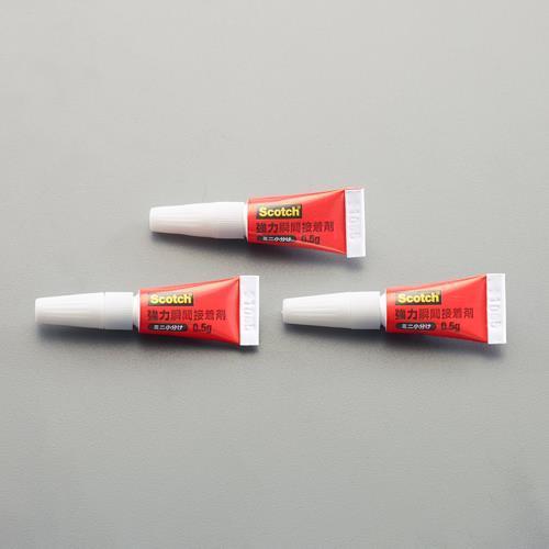 エスコ (ESCO)  EA935BM-16 0.5g 強力瞬間接着剤(ジェル状/3個) EA935...