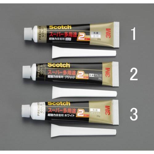 エスコ (ESCO)  EA935BM-1 20g 超強力スーパー多用途接着剤(透明) EA935B...