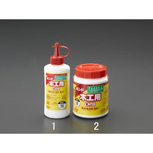 エスコ (ESCO)  EA935KA-1 500g 木工・ボンド EA935KA-1 (8本セット...