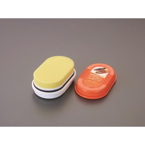 エスコ (ESCO)  EA939AG-21 靴みがきスポンジ EA939AG-21 (12個セット...