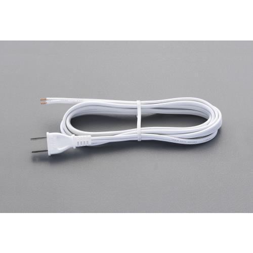 エスコ (ESCO)  EA940AE-13 125V/12A/3.0m プラグ付コード(2芯) E...