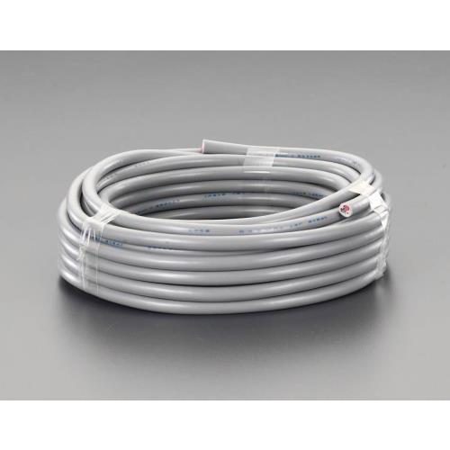 エスコ (ESCO)  EA940AH-255 300V/ 7A/ 50m ビニールキャブタイヤケー...