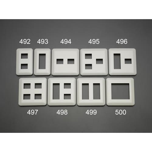 【SALE価格】エスコ (ESCO)  EA940CD-493 [3連用] コンセントプレート EA...