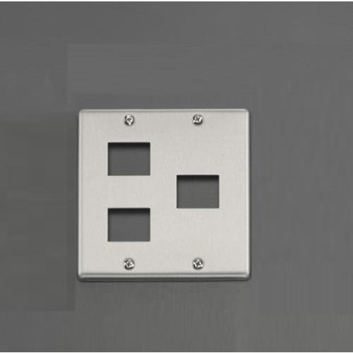 【SALE価格】エスコ (ESCO)  EA940CE-254 メタル製プレート(3個/2列) EA...