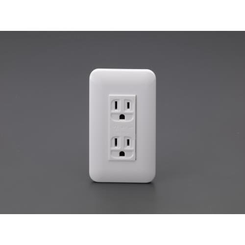 【SALE価格】エスコ (ESCO)  EA940CF-131 125V/15A 埋込コンセント(接...