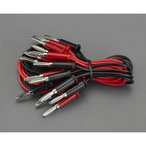 エスコ (ESCO)  EA940DT-82 500mm/0.3mm2テストリード(両端バナナプラグ/10本) EA940DT-82｜orangetool