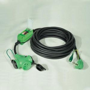 エスコ (ESCO)  EA940MH-19 15Ax10m 過負荷・漏電保護プラグ(防雨型/L型) EA940MH-19｜orangetool