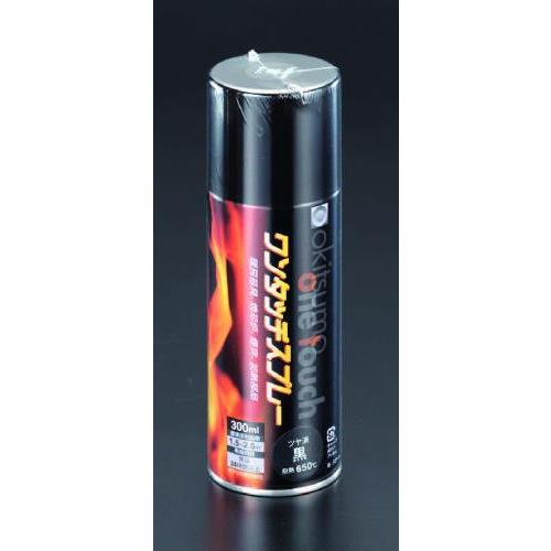 【SALE価格】エスコ (ESCO)  EA942AB-2 300ml 耐熱塗料(黒) EA942A...