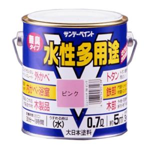 エスコ (ESCO)  0.7L [水性]多用途塗料(鉄・木部用/黒) EA942EB-3B｜orangetool
