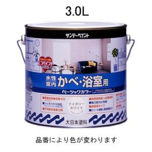 エスコ (ESCO)  EA942EG-21 3.0L 室内壁・浴室用 水性塗料(ホワイト) EA9...