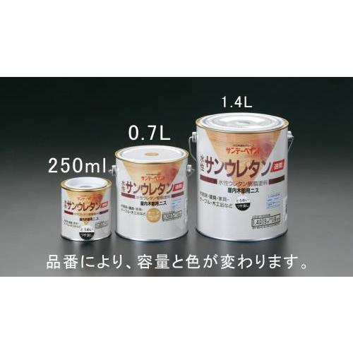 【SALE価格】エスコ (ESCO)  EA942EL-21 1.4 L 速乾水性・木部ニス(透明つ...