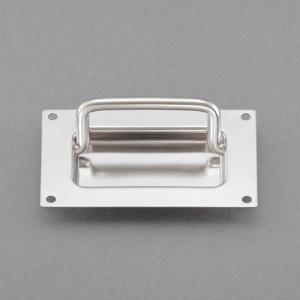 エスコ (ESCO)  EA948BR-5 122x78mm 埋込みハンドル(ステンレス製) EA948BR-5｜orangetool