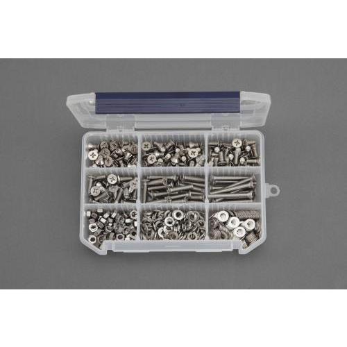 【SALE価格】エスコ (ESCO)  EA949AD-113 M6 皿頭小ねじ・ナット・ワッシャー...