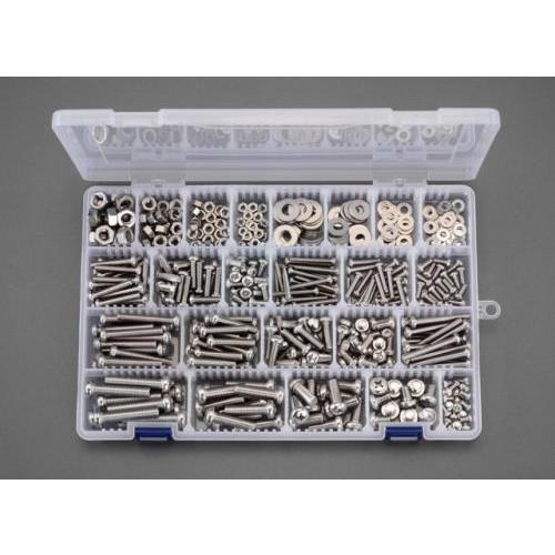 エスコ (ESCO)  EA949AD-18 M4-M8 鍋頭小ねじセット(ステンレス製) EA94...