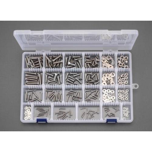 エスコ (ESCO)  EA949AD-23 M3-M6 皿頭小ねじセット(ステンレス製) EA94...