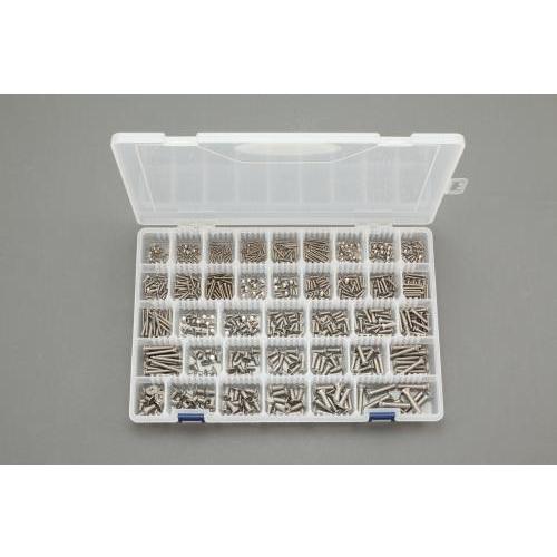 エスコ (ESCO)  EA949AD-82 M2-M6 皿頭小ねじセット(ステンレス製) EA94...