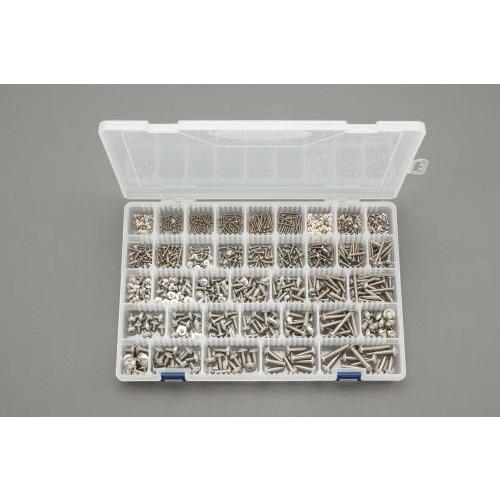 【SALE価格】エスコ (ESCO)  EA949AD-83 M2-M6 トラス頭小ねじセット(ステ...